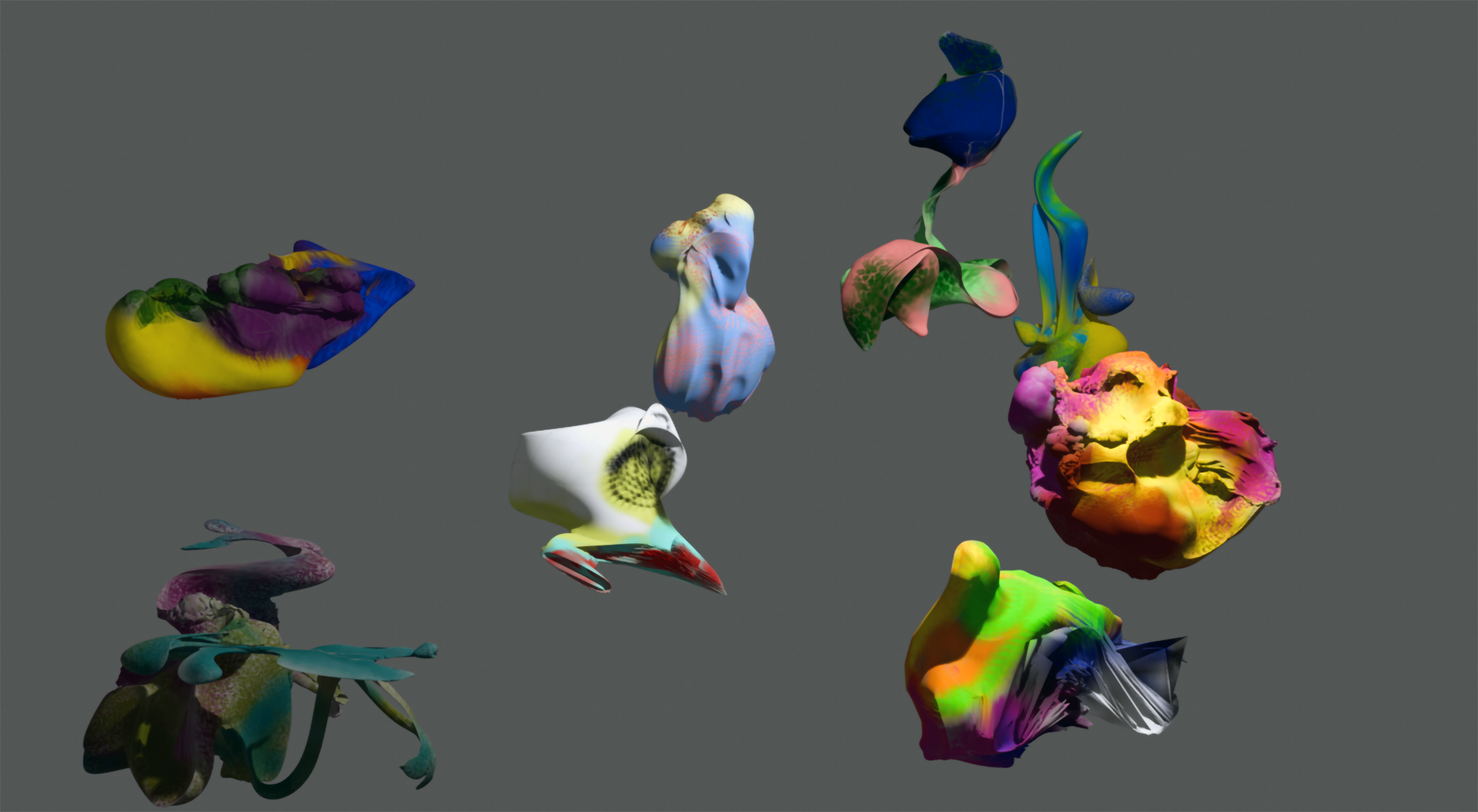Digital 3D sculpture by Chiara Passa